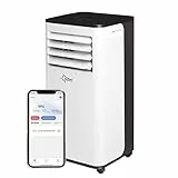 SUNTEC Condizionatore d'aria mobile MultiFreeze 2.0 Eco R290 APP - Con controllo Smart App - Deumidificatore per stanze fino a 25 mq - Raffreddamento e riscaldamento mobile per la casa - 7.000 BTU