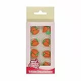 FunCakes Decorazioni di Zucchero Carote: pronto per l'uso per la decorazione di torte, perfetto per cupcakes pasquali, muffin, torta di carote e altro, certificato senza glutine, set / 16