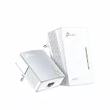 TP-Link TL-WPA4220 KIT Powerline Kit AV600Mbps e Wi-Fi 300Mbps, Homeplug AV2, Porte Ethernet, Plug & Play, Compatibile con Router, Tecnologia Powerline Avanzata, Facile Gestione