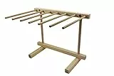 Elettro Center Art.A389 Stendi Asciuga Pasta, Legno, Beige, 37x30x30