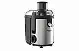 Moulinex - Centrifuga Frutelia in metallo, per frutta e verdura, 2 velocità acciaio inox
