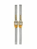 Sea to Summit ATDAS101.0 - Cinghie di accessori con fibbia in lega, Grigio/Giallo, 10 mm x 1 m