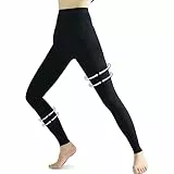 beister - Calze a compressione medicali, da donna, lunghe, 20-30 mmHg, calze a compressione, da uomo, opache, senza dita, classe 2, resistenti, supporto per vene varicose o edemi, Nero , M
