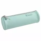 Exacompta - Rif. 52570E - 1 astuccio rotondo Aquarel - realizzato in gomma morbida poliuretano - fodera in poliestere - dimensioni 22,5 x 7,5 cm - colori casuali