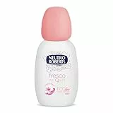 Neutro Roberts, Deodorante Spray Ecodeo Fresco Rosa, Zero Gas e Sali di Alluminio, Fragranza Monoi e Fresia, Fresco e Asciutto per 48 Ore, Deodorante Uomo e Donna, Flacone da 75 ml