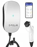 E-Polar EV Stazione di Ricarica EV Chargers Wallbox 11 KW – Caricatore EV Tipo 2 con Cavo di Ricarica 5 Metri con WiFi e connessione Bluetooth per casa/Negozio