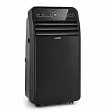 Klarstein Condizionatore Portatile 4 in 1, Condizionatore Deumidificatore Portatile Classe A, Aria Condizionata 12000 BTU/3,5 kW, Climatizzatore Portatile Smart con Night Mode, Timer e Telecomando