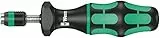 Wera, 7445 Kraftform Giraviti dinamometrici regolabili con porta-inserti Rapidaptor, 1/4 pollice, 2,5-11,5 in. lbs.