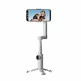 Insta360 Flow - Stabilizzatore per smartphone potenziato dall'IA, dotato di tracciamento, stabilizzazione a 3 assi, portatile e pieghevole, Grigio Pietra