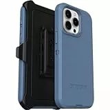 Cover per iPhone 15 Pro Max OtterBox Defender, resistente a shock e cadute, cover ultra robusta, testata 5x vs norme MIL-STD 810G, Blu
