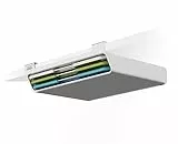 Joseph Joseph Folio Slim - Set di 3 pezzi, Taglieri da cucina in plastica, con custodia porta taglieri sottomensola- Sottile, Argentato/Multicolore