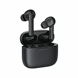 m MU Cuffiette Bluetooth, Auricolari Bluetooth IN-EAR con Anti-Rumore, Wireless Senza Fili, Bassi Potenziati Suono Stereo Doppi Mic 35 Ore Con USB-C Quick Charge Touch Control IPX5 Sportivi Giochi