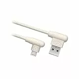 SBS Cavo dati e ricarica USB 2.0 – Lightning, connettori a 90°, realizzato al 35% con materiali biodegradabili