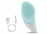 BEPER, P302VIS002 Spazzola Pulizia Viso e Massaggiatore Contorno occhi, Impermeabile, Tecnologia Sonic, Ricaricabile tramite cavo USB, Autonomia 90 min, Ideale per tutti i tipi di pelle