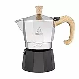 FOREVER Caffettiera Miss Moka Woody 1 Tazza