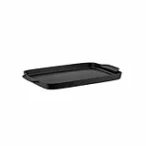 Alessi SG123/38 Mami 3.0 Bistecchiera in Alluminio Antiaderente, Nero