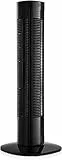Princess 01.350001.01.001 - Torre di ventilazione compatta, 80 cm, oscillante, colore: Nero