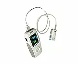 Pulsossimetro palmare ChoiceMMed, MD300K2, ossimetro per misurare la frequenza cardiaca e la saturazione di ossigeno (SpO2), dispositivo di monitoraggio fisiologico affidabile e durevole