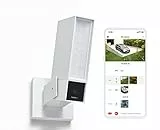 Netatmo Telecamera di Sorveglianza Esterna Intelligente con Sirena, Plastica, Bianco, 1 Unità (Confezione da 1)