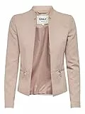 Only ONLMADDY-KOMA LS Short Zip Blazer CC TLR, Adobe Rose, 36 Donna