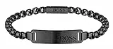 BOSS Jewelry Braccialetto a catena da uomo Collezione ID disponibile in Black M
