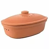 Römertopf Pentola per il pane in ceramica e argilla, ideale per conservare pane e dolci, 30 x 21 cm