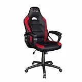 Trust Gaming GXT 1701R Ryon Sedia da Gioco, Pelle Sintetica, Rosso, Taglia Unica