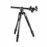 Manfrotto MKBFRA4GTXP-BH Befree Treppiede GT XPRO Alu, Testa a Sfera Centrale 496,M-Lock, Colonna 90°, Piastra 200PL-PRO per DSLR e CSC con Obiettivo Lungo, per Macro, Alluminio