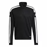 adidas SQUADRA21 Training, Felpa da Allenamento Uomo, Nero Bianco, M