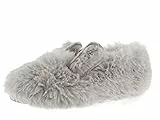 victoria 1048100-KIDS Pantofole A Forma DE Coniglio GIMNASIA CASA Pelo Morbidi Balletto Bambina Gris 34