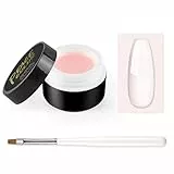 Peacecolor Smalto in Soak off UV Nail Gel Colore Rosa Trasparente 15ml
