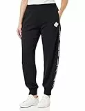 ARMANI EXCHANGE Vita alta, coulisse, tasche anteriori, Tuta Intera Donna, Nero, M