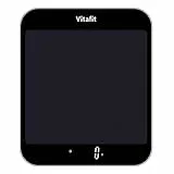 Vitafit 15kg Bilancia da Cucina Digitale, Bilancia Alimentare Elettronica Multifunzione in Grammi e Once, Graduazione Precisa 1g/0.1oz, Batterie Incluse, Nero