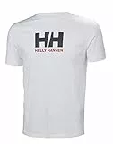 Helly Hansen Uomo HH Logo T-Shirt, Bianco, L