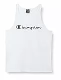 Champion Legacy American Classics Logo Tank Canottiera sportiva, Uomo ,Bianco, XL