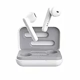 Trust Mobile Primo Touch Cuffie Bluetooth In-Ear Auricolari Senza Fili, Microfono Integrato, 10 Ore di Riproduzione Mentre si è in Giro, per Android, Chrome OS, iOS, MacOS, Windows, Bianco
