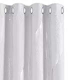 Deconovo Tende Oscuranti Cameretta Bambini Termiche Isolanti per Interni con Occhielli 140x280cm Grigio Perla 2 Pannelli