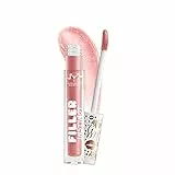 NYX Professional Makeup Lucidalabbra volumizzante Filler Instinct, Lucidalabbra brillante, Idratante, Formula vegana, 2,5 ml, Tonalità: Sparkling Please