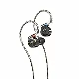 FiiO FD3 PRO Auricolari in-ear ad alta risoluzione 1DD Deep Bass Staccabile MMCX Connettore con 2,5/3,5/4,4 mm Spine DLC Nero