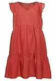 Superdry Tinsley - Abito da donna, con scollo a V, senza maniche, Marsala, 46