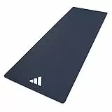 adidas, Tappetino Yoga Unisex-Adult, Traccia Blu, 8 mm