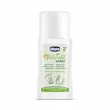 CHICCO NaturalZ Spray Protettivo, 100 ml, Protezione Naturale durante la Stagione Estiva, Con citronella ed Eucalipto, Protezione giorno e notte