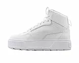 PUMA Karmen Rebelle Mid, Scarpe da ginnastica Donna, Bianco (Bianco Puma White Puma White), 39 EU