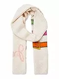 Liu Jo Sciarpa stola LJ logoprint ecosostenibile 70x180 2A3001 T0300 bone