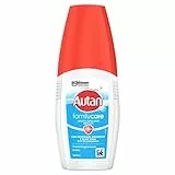 Autan Family Care Vapo Spray Antizanzare Comuni e Tigre, Insetto Repellente con Aloe Vera, 100ml