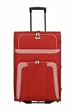 Paklite valigia a 2 ruote dimensione L, serie di valigie ORLANDO: classico trolley morbido dal design senza tempo, 73 cm, 80 litri