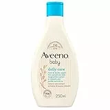 Aveeno Baby, Daily Care, Bagnetto Corpo e Capelli per Pelli Delicate, Senza Solfati e Parabeni, 250m