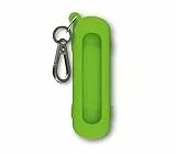 Victorinox, custodia in silicone con gancio per coltellini svizzeri Classic SD, Avocado