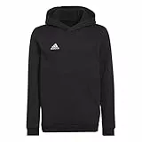 adidas ENT22 Hoody Y, Felpa con Cappuccio Unisex-Bambini, Black, 1314