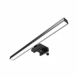 Lampada per monitor a LED, portatile, per lettura elettronica, monitor del computer, con controllo touch e 3 temperature di colore, porta USB, lampada per lo schermo per ufficio e casa, risparmio di